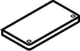 Danfoss Switches accessories, Top cover, KP single
