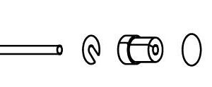 Danfoss Switches accessories, Seal kit, For not arm. capillary tube