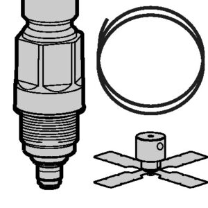 Danfoss Repair kit, AKS4100/4100U, Process conn., counterweight