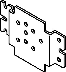 Danfoss Switches accessories, Mounting bracket