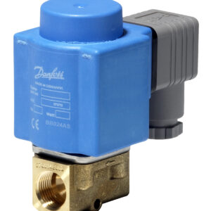Danfoss Solenoid valve, EV210B, Function: NC, G, 1/8, 0.08 m³/h, FKM