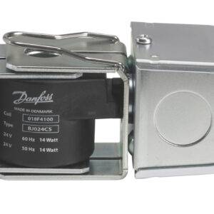 Danfoss Solenoid coil, BJ120CS, Junction Box, 0.2 m, Supply voltage [V] AC: 110, Multi pack