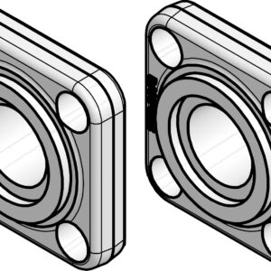 Danfoss Flange set, Flange, 80 mm, Butt weld