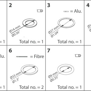 Danfoss Spare part, EVM NO, Repair kit