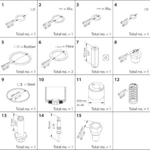 Danfoss Overhaul kit