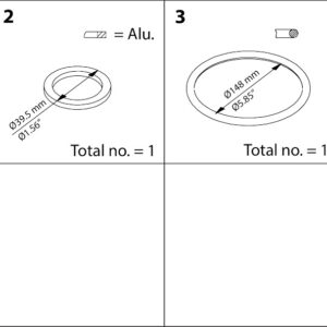 Danfoss Inspection kit, Sealing parts