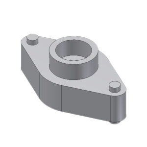 Danfoss Flange set, Flange, 22 mm, Soldering
