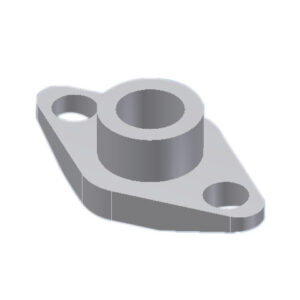 Danfoss Flange set, Flange, 22 mm, Soldering