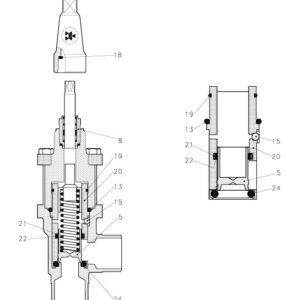 Danfoss Repair kit, Sealing parts