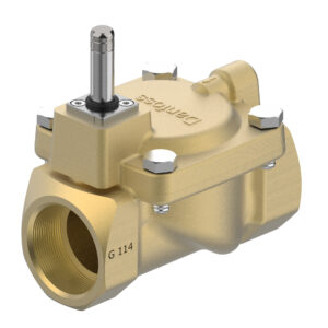 Danfoss Solenoid valve, EV220S, Function: NO, G, 1 1/4, 15 m³/h, EPDM