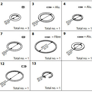 Danfoss Spare part, ICV 32 body, Service kit