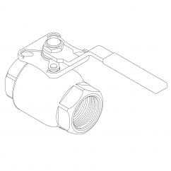 Meson Ball Valve ⅜" PN63